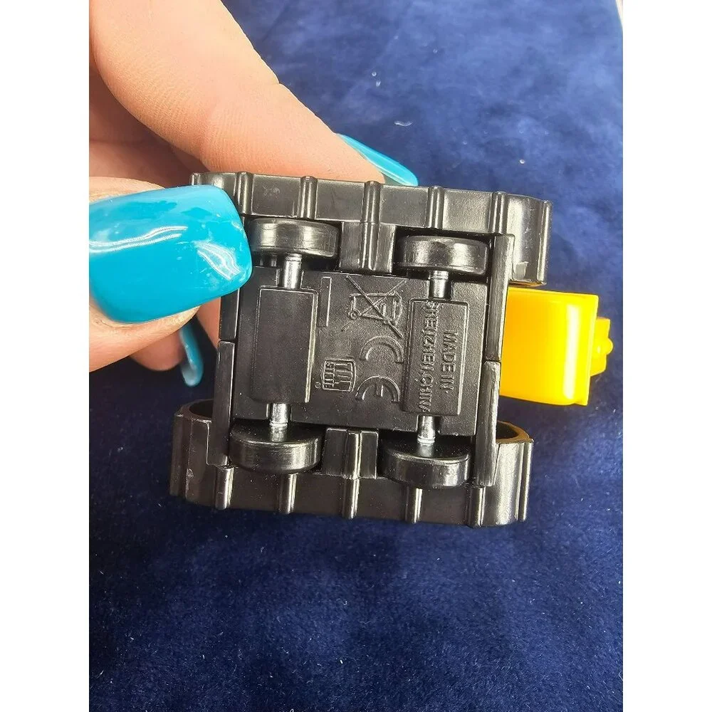 4x Caterpillar CAT Mini Machine Construction Truck 2” Yellow‎ Black Toy Car Set